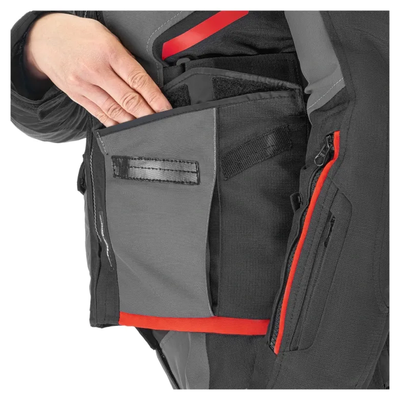 Kurtka tekstylna damska SHIMA DUNE LADY RED czarny szary czerwony