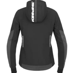 Kurtka tekstylna damska SPIDI HOODIE ARMOR LIGHT LADY BLACK czarny