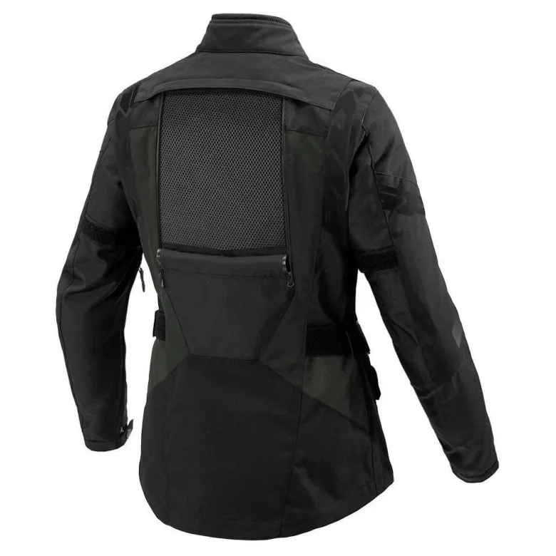 Kurtka tekstylna damska SPIDI 4 SEASON EVO LADY DARK GREEN/BLACK czarny zielony