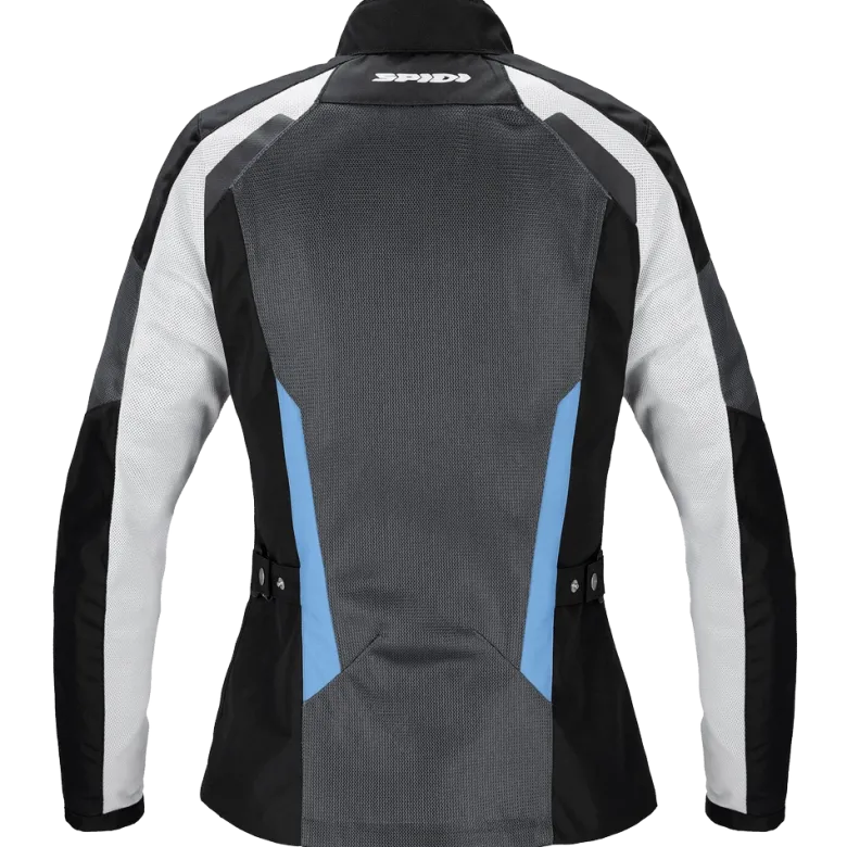 Kurtka tekstylna damska SPIDI TEK NET LADY GRAY/WHITE/PROVENCE szary biały niebieski