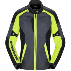 Kurtka tekstylna damska SPIDI TEK NET LADY YELLOW FLUO czarny szary żółty fluo