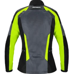 Kurtka tekstylna damska SPIDI TEK NET LADY YELLOW FLUO czarny szary żółty fluo
