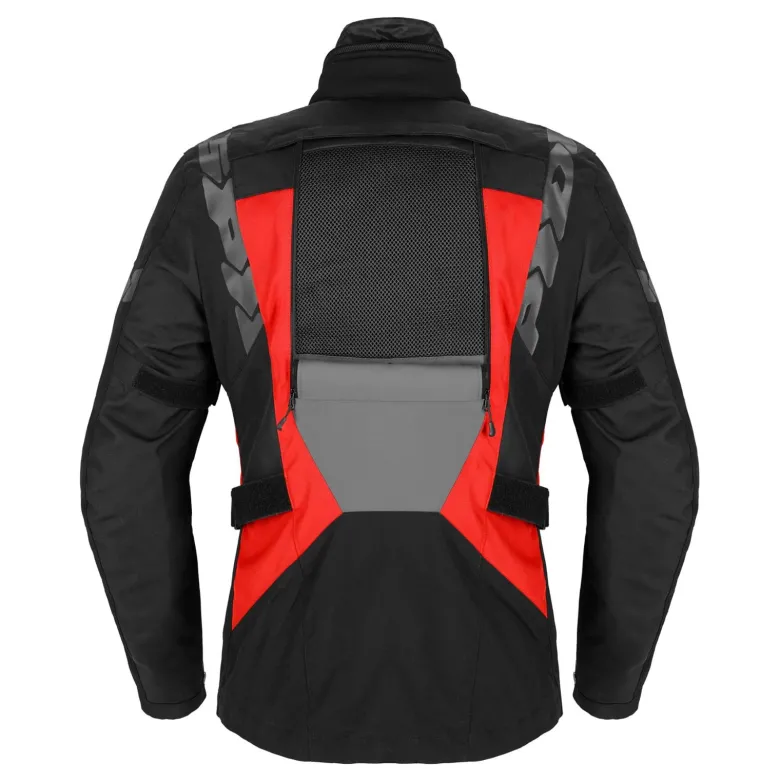 Kurtka tekstylna damska SPIDI 4 SEASON EVO LADY RED szary czarny czerwony
