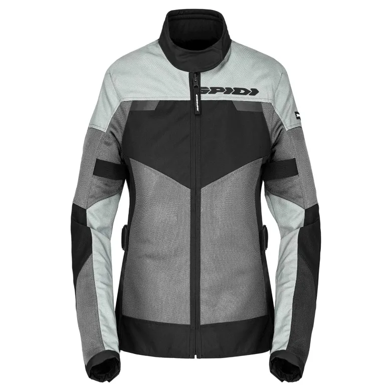 Kurtka tekstylna damska SPIDI TOUR NET LADY BLACK/ICE czarny szary