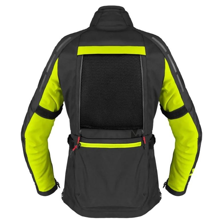Kurtka tekstylna damska SPIDI 4 SEASON V3 LADY YELLOW FLUO czarny żółty fluo