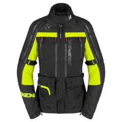 Kurtka tekstylna damska SPIDI 4 SEASON V3 LADY YELLOW FLUO czarny żółty fluo