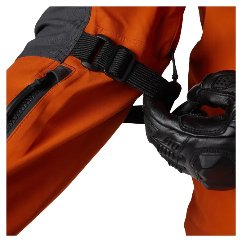 Kurtka tekstylna FOX DEFEND GORE-TEX ADV BURNT pomarańczowy szary