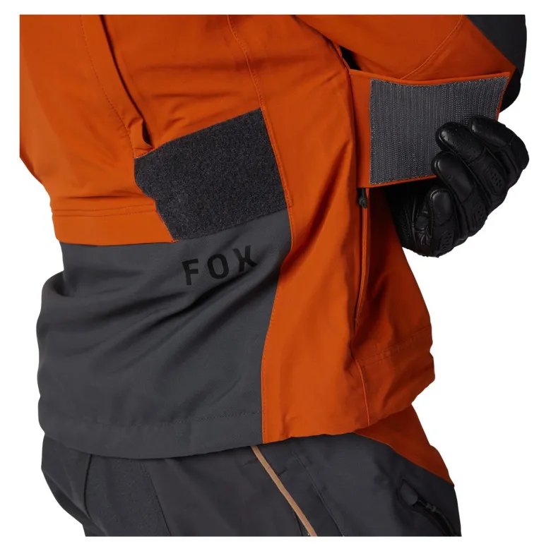 Kurtka tekstylna FOX DEFEND GORE-TEX ADV BURNT pomarańczowy szary