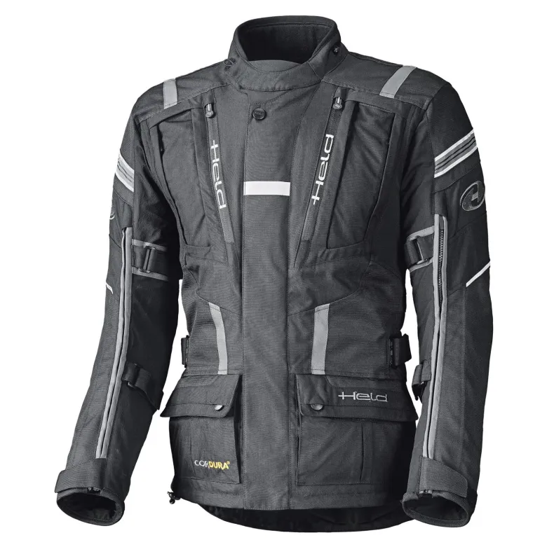 Kurtka tekstylna HELD HAKUNA II BLACK/GREY czarny szary