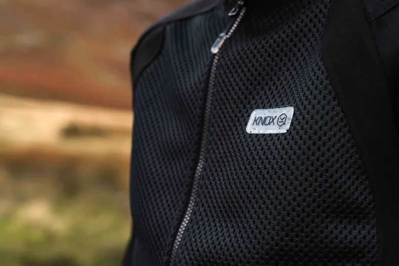 Kurtka tekstylna KNOX HONISTER MK2 BLACK czarny