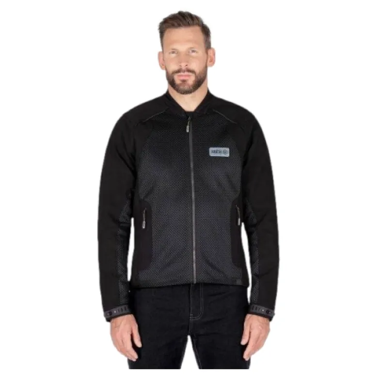 Kurtka tekstylna KNOX HONISTER MK2 BLACK czarny
