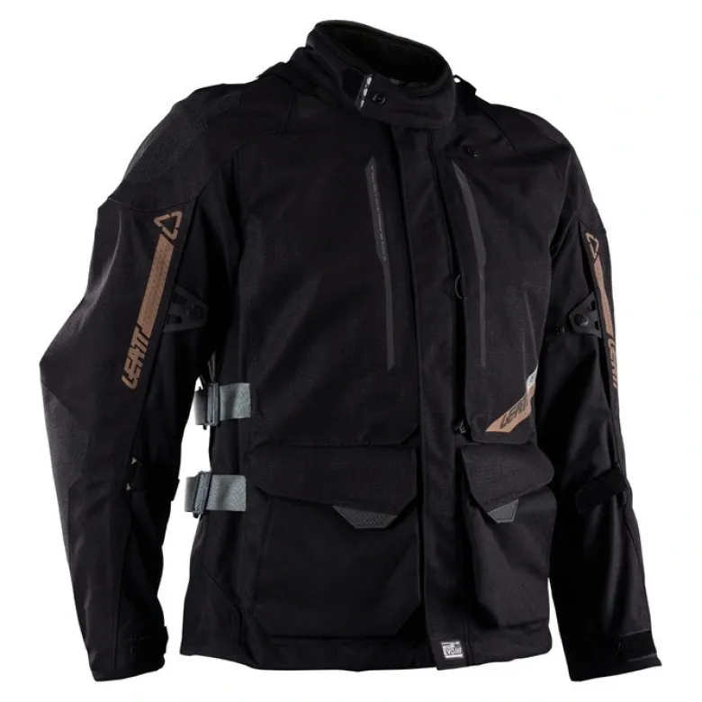 Kurtka tekstylna LEATT ADV DRITOUR 5.5 STEALTH czarny szary