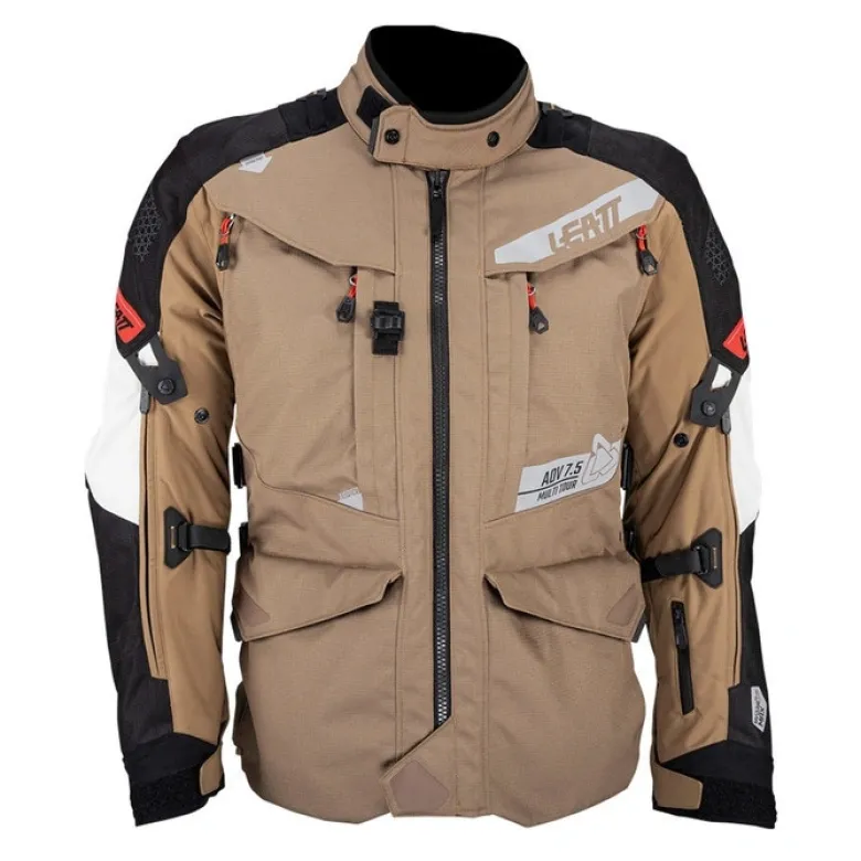 Kurtka tekstylna LEATT ADV MULTITOUR 7.5 DESERT brązowy czarny