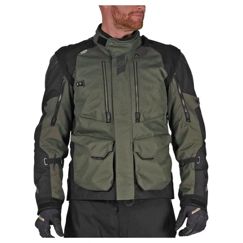 Kurtka tekstylna LEATT ADV MULTITOUR 5.5 FOREST zielony czarny