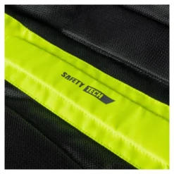 Kurtka tekstylna OZONE DART BLACK/FLO YELLOW czarny żółty fluo