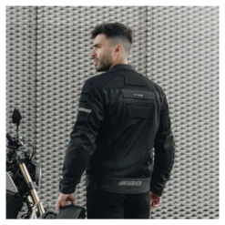 Kurtka tekstylna OZONE DART BLACK czarny