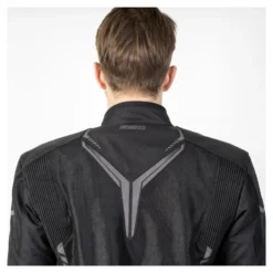 Kurtka tekstylna OZONE FLOW BLACK czarny