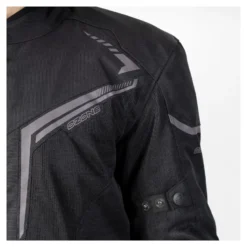 Kurtka tekstylna OZONE FLOW BLACK czarny