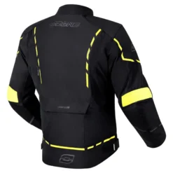 Kurtka tekstylna OZONE JET II BLACK/FLUO YELLOW czarny żółty fluo