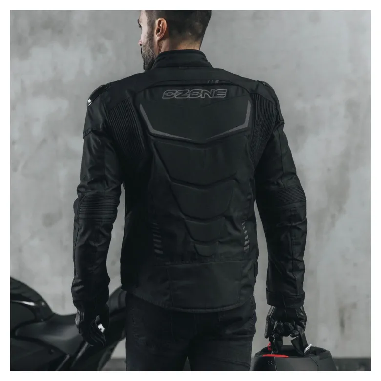 Kurtka tekstylna OZONE PULSE BLACK czarny