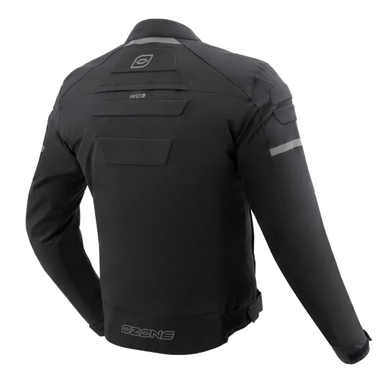 Kurtka tekstylna OZONE RIDER BLACK czarny