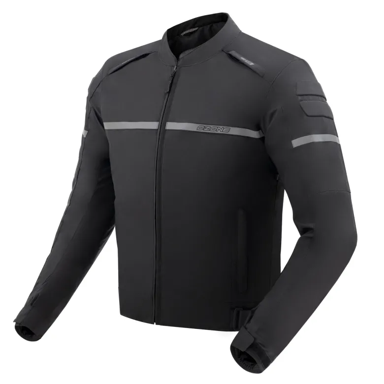 Kurtka tekstylna OZONE RIDER BLACK czarny