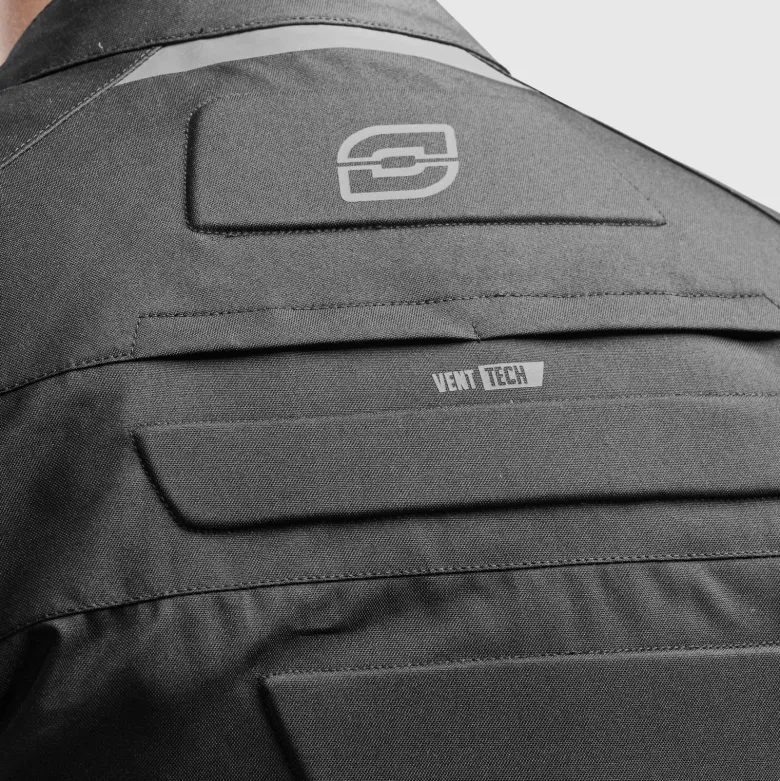 Kurtka tekstylna OZONE RIDER BLACK czarny