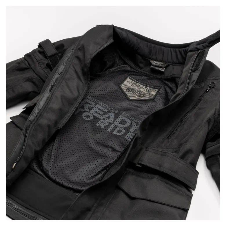 KURTKA TEKSTYLNA OZONE SAHARA JUNIOR BLACK
