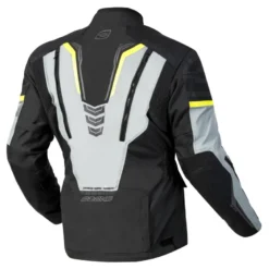Kurtka tekstylna OZONE TOUR III BLACK/GREY/FLUO YELLOW czarny szary żółty fluo