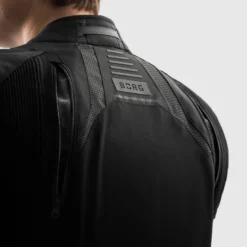 Kurtka tekstylna REBELHORN BORG II BLACK czarny