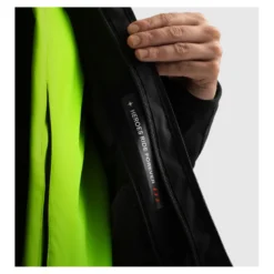 Kurtka tekstylna REBELHORN BORG II BLACK/GREY/FLUO YELLOW czarny szary żółty fluo