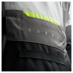 Kurtka tekstylna REBELHORN CUBBY V BLACK/GREY/FLUO YELLOW czarny szary żółty fluo