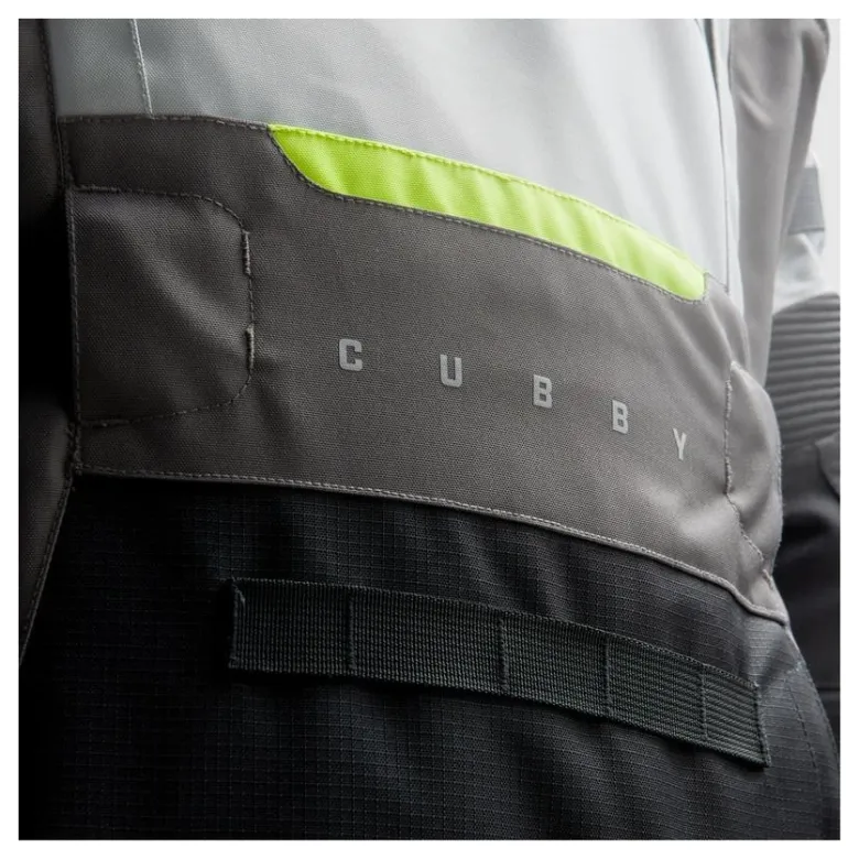 Kurtka tekstylna REBELHORN CUBBY V BLACK/GREY/FLUO YELLOW czarny szary żółty fluo