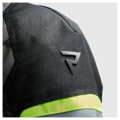 Kurtka tekstylna REBELHORN CUBBY V BLACK/GREY/FLUO YELLOW czarny szary żółty fluo