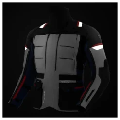 Kurtka tekstylna REBELHORN CUBBY V BLUE/GREY/RED niebieski szary czerwony czarny