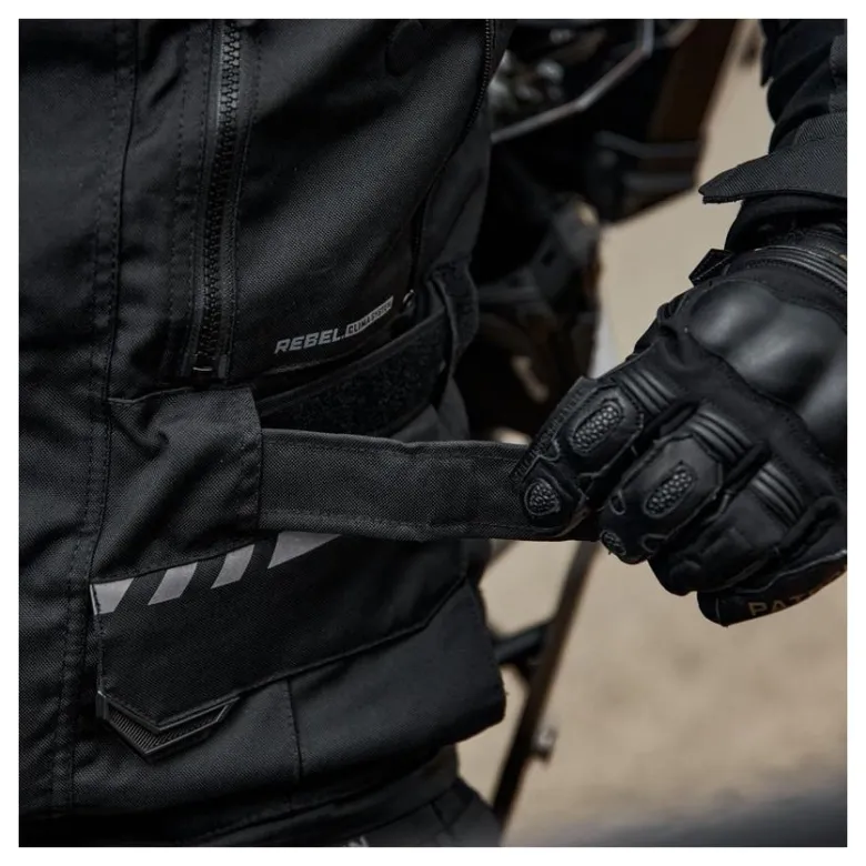 Kurtka tekstylna REBELHORN CUBBY IV BLACK czarny