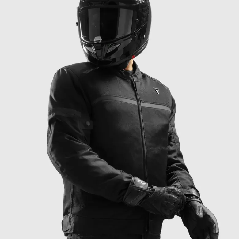 Kurtka tekstylna REBELHORN ECHO BLACK czarny