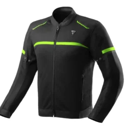 Kurtka tekstylna REBELHORN ECHO BLACK/FLUO YELLOW czarny żółty fluo
