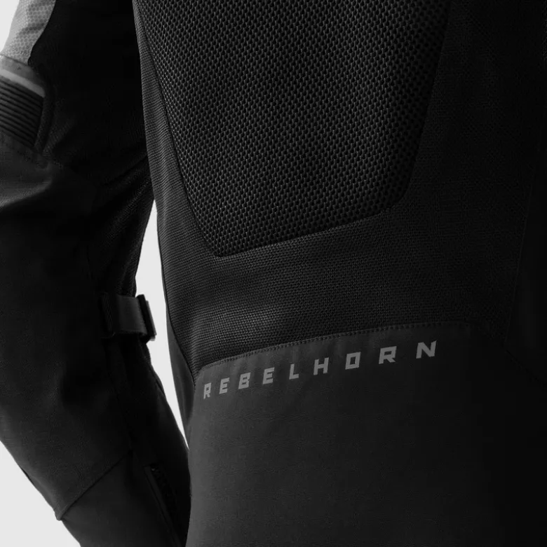 Kurtka tekstylna REBELHORN HIFLOW V BLACK czarny