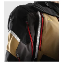 Kurtka tekstylna REBELHORN HARDY 3.0 DESERT/GREY/RED brązowy szary czerwony