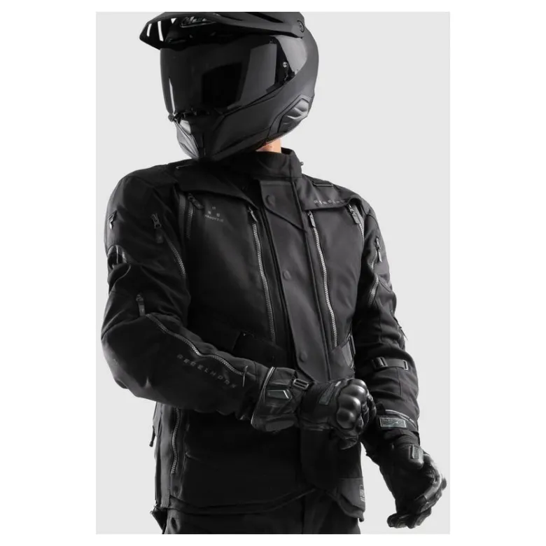 Kurtka tekstylna REBELHORN HARDY 3.0 BLACK czarny