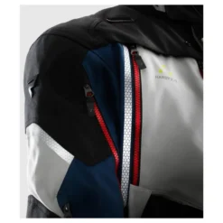 Kurtka tekstylna REBELHORN HARDY 3.0 BLUE/GREY/RED niebieski szary czerwony