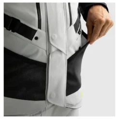 Kurtka tekstylna REBELHORN HARDY 3.0 BLACK/GREY/FLUO YELLOW czarny szary żółty fluo