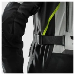 Kurtka tekstylna REBELHORN HARDY 3.0 BLACK/GREY/FLUO YELLOW czarny szary żółty fluo