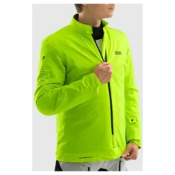 Kurtka tekstylna REBELHORN HARDY 3.0 BLACK/GREY/FLUO YELLOW czarny szary żółty fluo