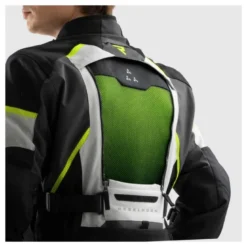 Kurtka tekstylna REBELHORN HARDY 3.0 BLACK/GREY/FLUO YELLOW czarny szary żółty fluo