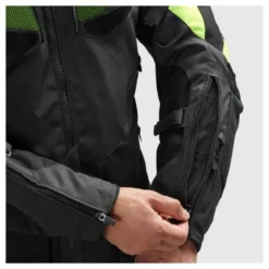 Kurtka tekstylna REBELHORN HIKER IV BLACK/ANTHRACITE/FLUO YELLOW czarny grafitowy żółty fluo