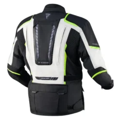 Kurtka tekstylna REBELHORN HIKER III BLACK/GREY/FLO YELLOW czarny szary żółty fluo