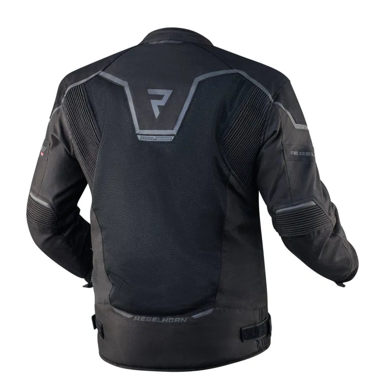 Kurtka tekstylna REBELHORN HIFLOW IV BLACK czarny