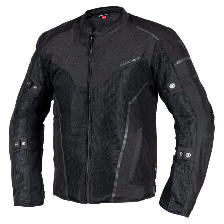 Kurtka tekstylna REBELHORN HIFLOW IV BLACK czarny